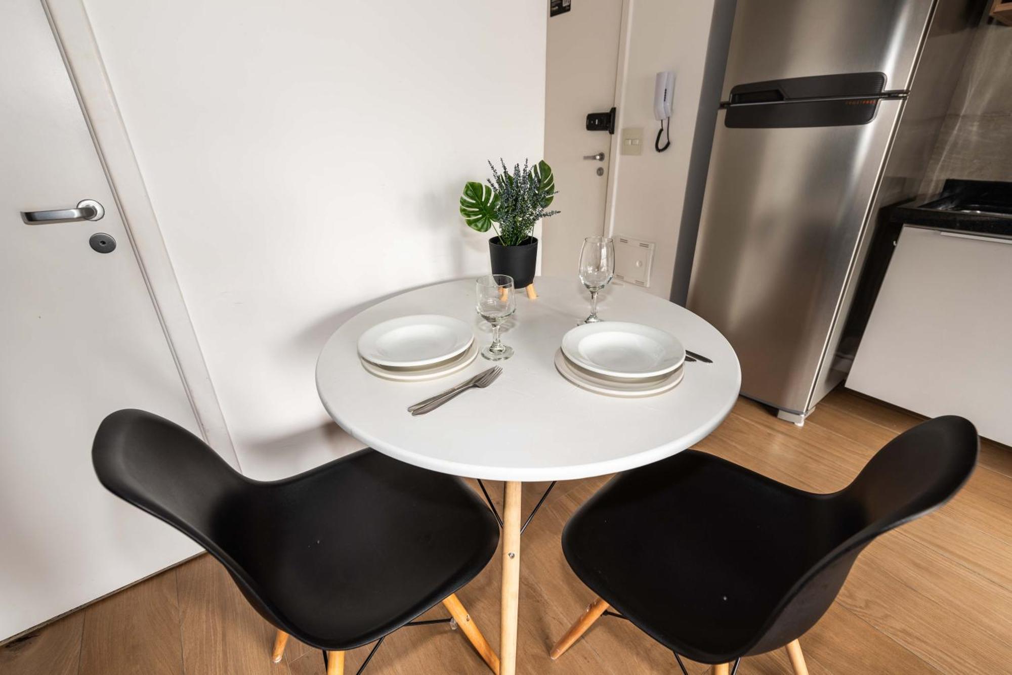 47 New Studio Next Paulista Av, Fast Wifi And Balcony เซาเปาโล ภายนอก รูปภาพ